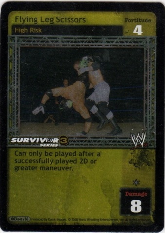 Flying Leg Scissors (SS3) Foil